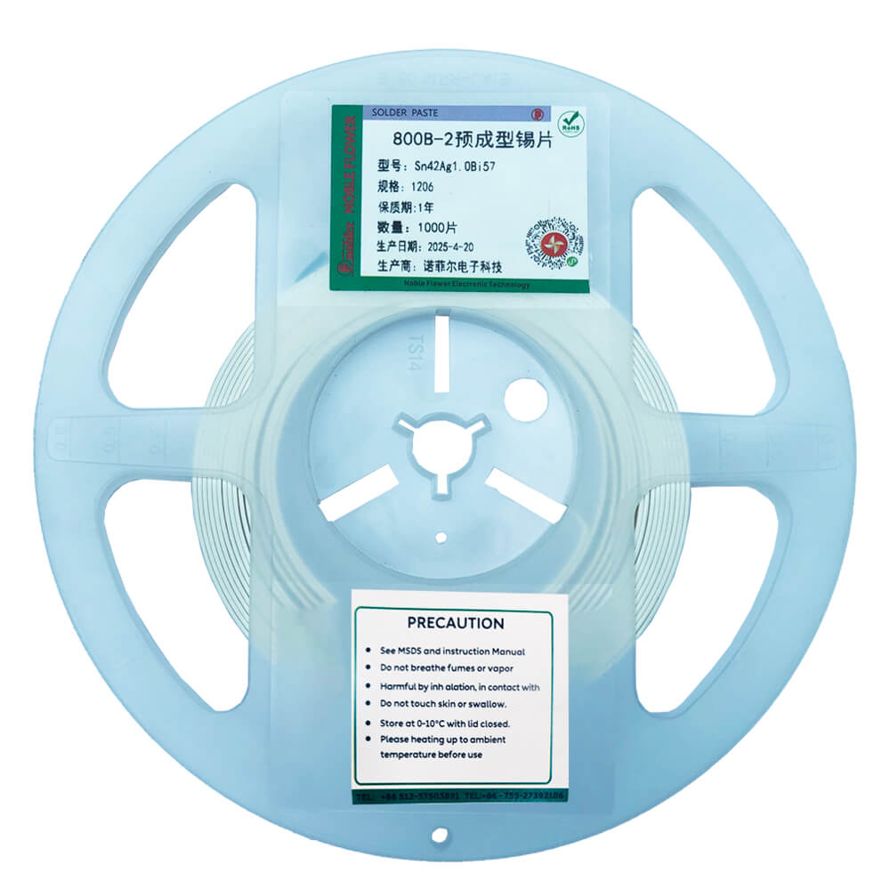 800B-2 Preformed Solder Sheet 1206 Specification