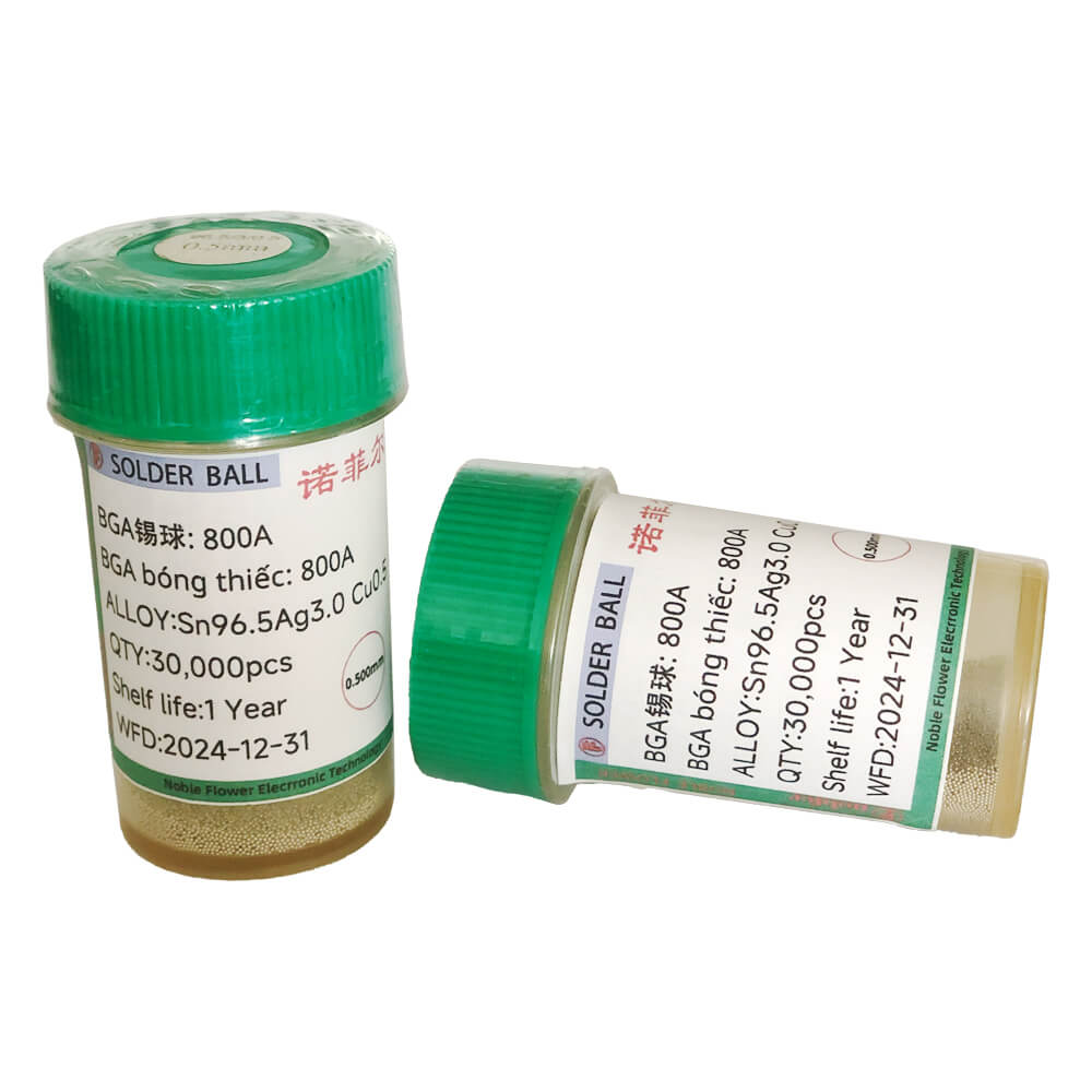 Lead-free BGA soldering process quality control